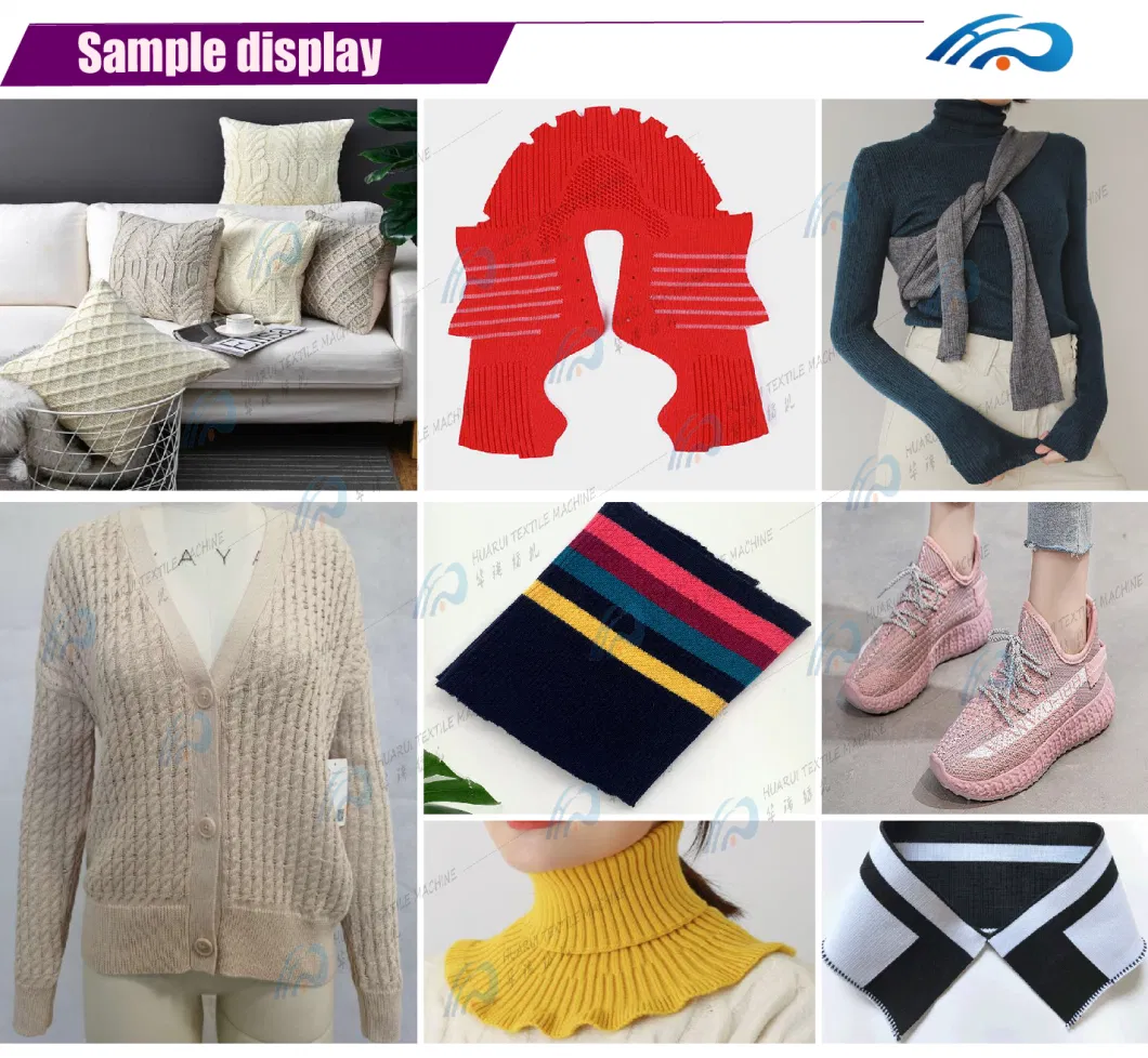 Computerized Small Carriage Double System Flat Knitting Machine Made in China Knitted Sweater Knitting Machinery, Wool Coat Making Machines