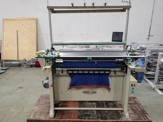 Semi Automatic Flat Collar Knitting Machine